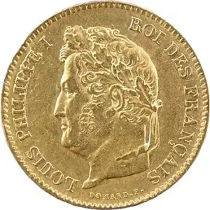 Louis-Philippe Ier, 40 francs, 1834 Paris Top Vente
