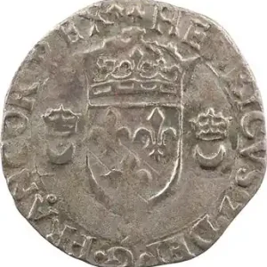 Henri II, douzain aux croissants, 1555 Rennes Acheter En Ligne