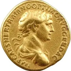 Garantie Incluse Trajan, aureus, Rome, 116