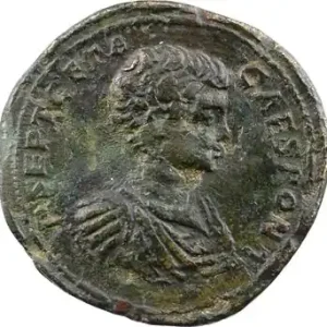 Géta, sesterce, Rome, 200-202 Solde