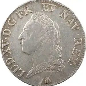 Louis XV, écu à la vieille tête, 1771 Toulouse Artisanat