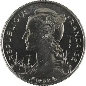 Réunion, essai de 50 francs, 1962 Paris Satisfait Ou Remboursé