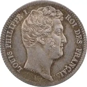 Certifié Louis-Philippe Ier, 1 franc, 1831 Paris