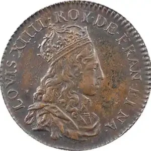 Louis XIV, essai-piéfort multiple du liard de 3 deniers, s.d. Paris (frappe postérieure XIXe s.) Satisfait Ou Remboursé