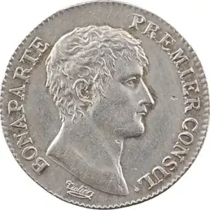 Consulat, 1 franc, An 12 Paris Prix Réduit