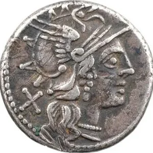 Renia, denier, Rome, 138 av. J.-C. Nouvel Arrivage