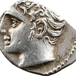 Marseille – Massilia, obole au type d’Apollon, c.215-200 av. J.-C. Livraison Gratuite