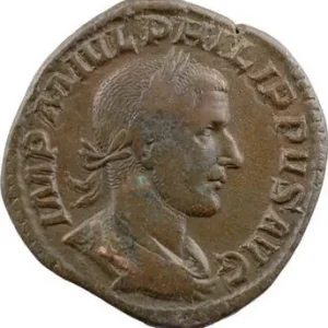 Expédié Aujourd’hui Philippe Ier l’Arabe, sesterce, Rome, 244