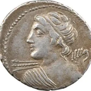 Licinia, denier, Rome, 84 av. J.-C. Meilleur Choix