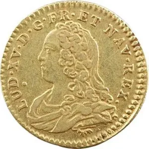 Louis XV, demi-louis aux lunettes, 1726, 2d semestre, Paris Certifié