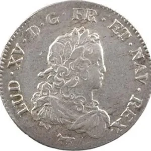 Prix Réduit Louis XV, tiers d’écu de France, 1721 Paris