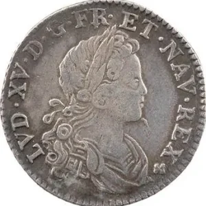 Louis XV, pièce de XX sols de Navarre, 1719 Paris Populaire