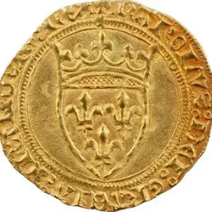 Gros Lot Charles VII, écu d’or 1er type, 3e émission, Toulouse