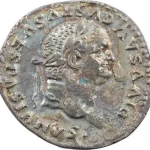 Divin Vespasien (sous Titus), denier, Rome, 80-81 Soldes