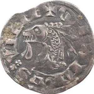 Dauphiné, Viennois (dauphins du), Guigues VIII, demi-carlin (double denier) Must-Have