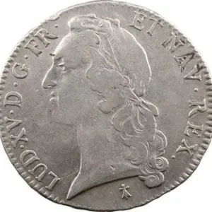 Louis XV, écu au bandeau, 1756 Rennes Offre Spéciale