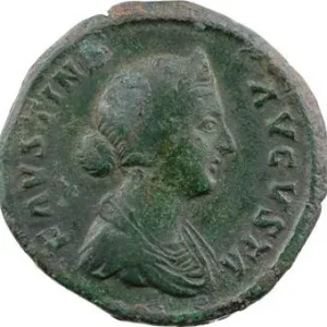 Faustine Jeune, sesterce, Rome, 161-176 Achat Immédiat