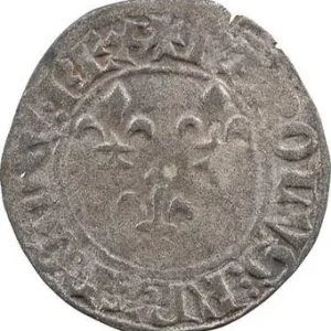 Gros Lot Charles VI, double tournois 1re émission