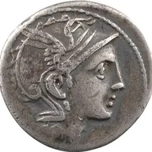 Mallia, denier, Rome, 111-110 av. J.-C. Must-Have