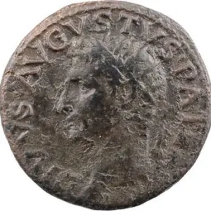 Original Divin Auguste, dupondius, Rome, 31-37