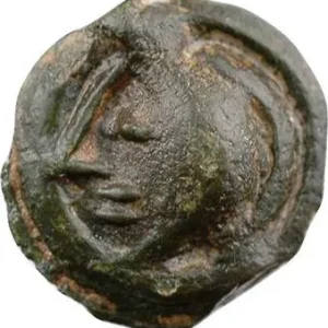 Bellovaques, potin aux chevrons classe II, c.50-20 av. J.-C. Solde