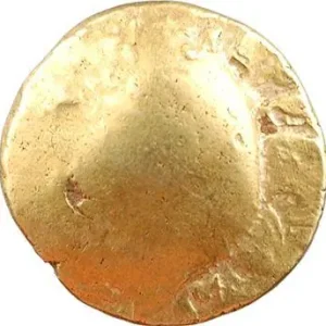 Ambiens, statère d’or uniface, classe II, c.60-50 av. J.-C. Top Qualité