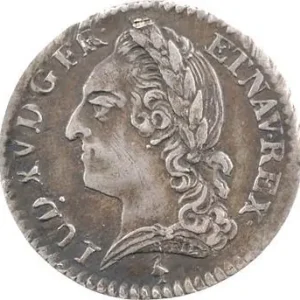 Louis XV, dixième d’écu à la vieille tête, 1771, 2d semestre, Paris Achetez Aujourd’hui