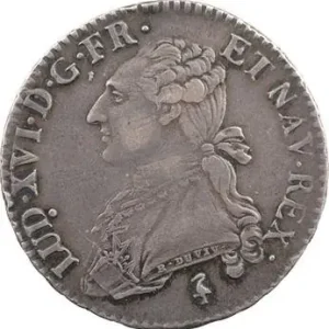 Louis XVI, demi-écu aux rameaux d’olivier, 1784, 2d semestre, Paris Achetez Aujourd’hui