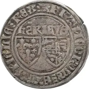 Livraison Gratuite Henri VI, blanc aux écus, Rouen