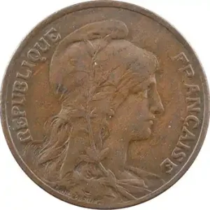 IIIe République, 10 centimes Daniel-Dupuis, 1905 Paris Réduction