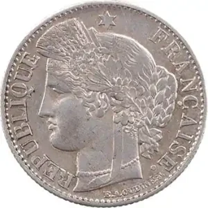 Remise IIe République, 50 centimes Cérès, 1850 Paris