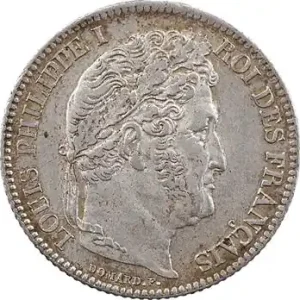 Retour Gratuit Louis-Philippe Ier, 1 franc, 1840 Paris