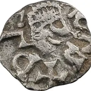 Aquitaine, Poitou, denier à la croisette, SOGNOI ? Usine Directe