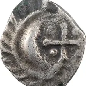 Soldes Marseille, denier à la croix ancrée, c.675-750