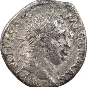 Vitellius, denier, Lyon, 69 Remise