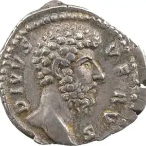 Expédition Rapide Divin Lucius Verus (sous Marc Aurèle), denier, Rome, 169