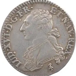 Bon Marché Louis XVI, demi-écu aux rameaux d’olivier, 1784, 2d semestre, Paris