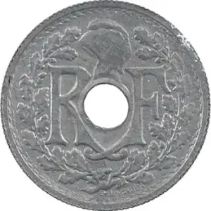 Promotion Saisonnière Gvt provisoire, 10 centimes Lindauer, petit module, 1945 Paris