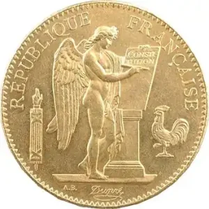 Seulement Aujourd’hui IIIe République, 100 francs Génie, 1879 Paris