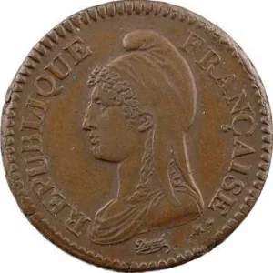 Prix Bas Directoire, un décime Dupré, An 5 Strasbourg