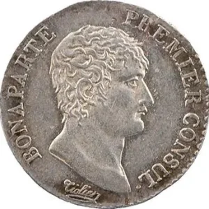 Consulat, demi-franc, An 12 Paris Affaire À Saisir