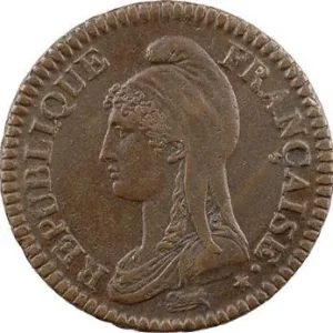 Nouvelle Collection Directoire, 2 décimes Dupré, An 4 Paris