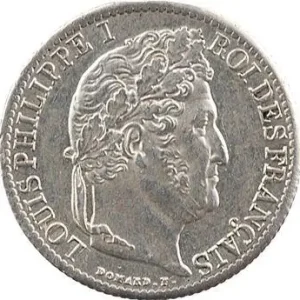 Louis-Philippe Ier, 1/2 franc, 1843 Paris Nouvelle Collection