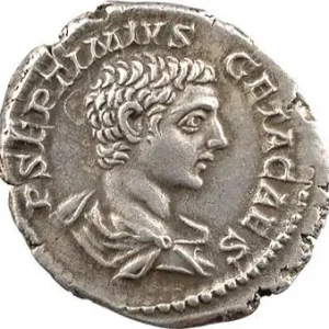 Top Vente Géta, denier, Rome, 208