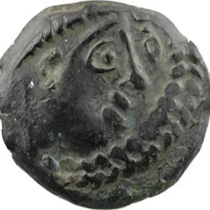 Produit De Marque Aulerques Éburovices, bronze à la tête casquée et au sanglier-enseigne