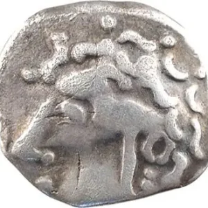 Longostalètes, drachme au style languedocien, série I type cubiste romanisé, c.IIe s. av. J.-C. Meilleur Choix