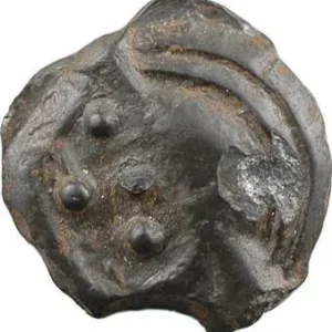 Authentique Aulerques éburovices, potin au sanglier-enseigne, c.60-50 av. J.-C.