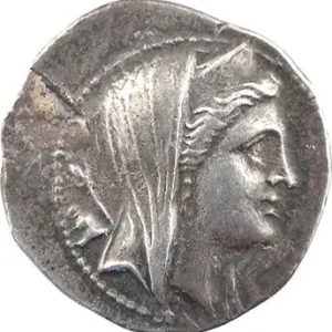 Brutium, les Bruttiens, drachme, c.216-214 av. J.-C Livraison Gratuite