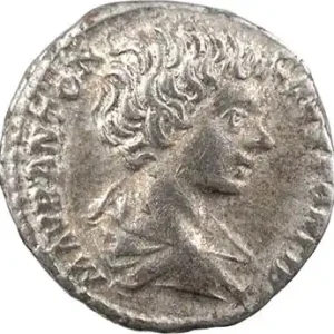 Dernier Modèle Caracalla César, denier, Rome, 196-198