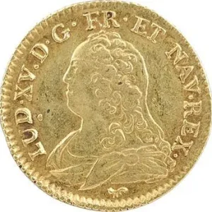 Louis XV, louis aux lunettes, 1728, 2d semestre, Paris Commander Vite